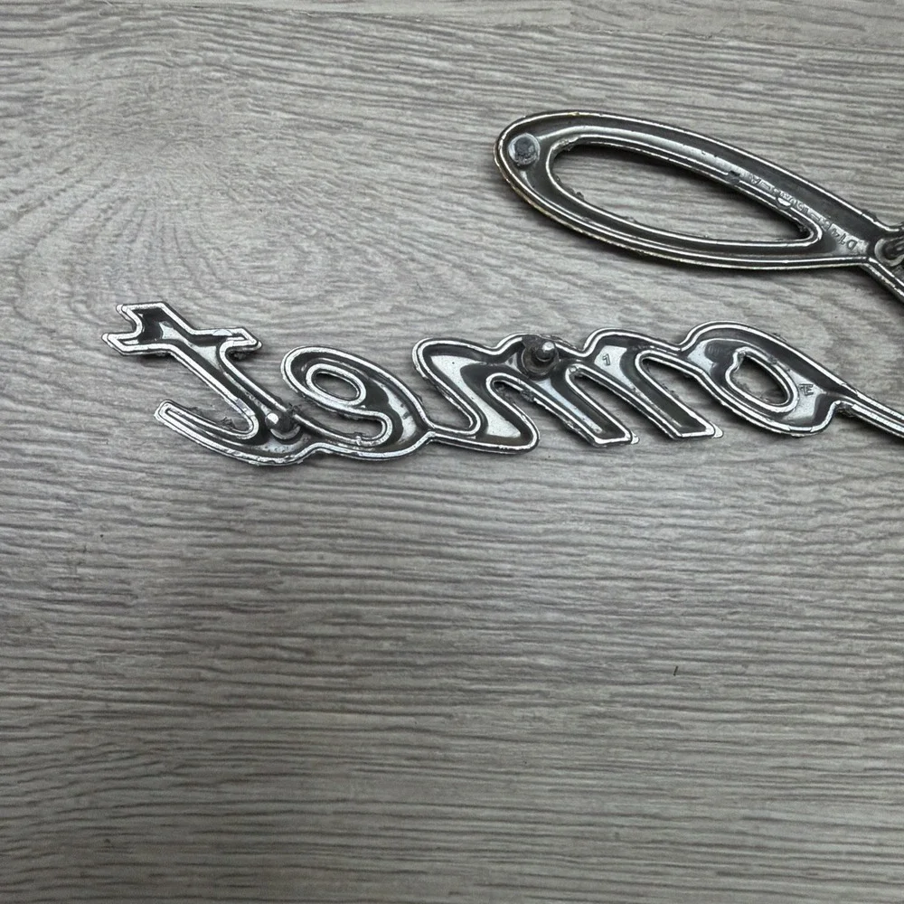 COMET Car Chrome Logo Emblem‎ Badge OE OEM Genuine Vintage 1960's-1970's